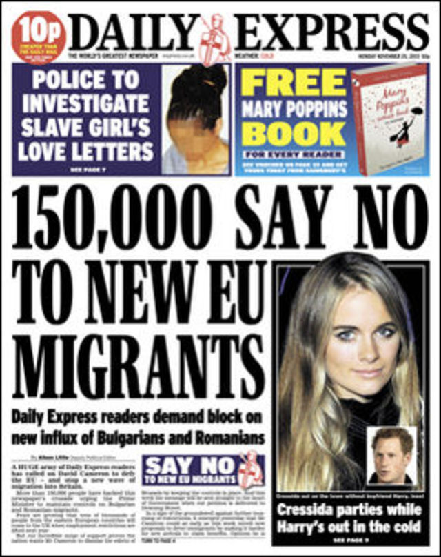 英15萬人拒絕歐盟移民入境（20131125 每日快報）