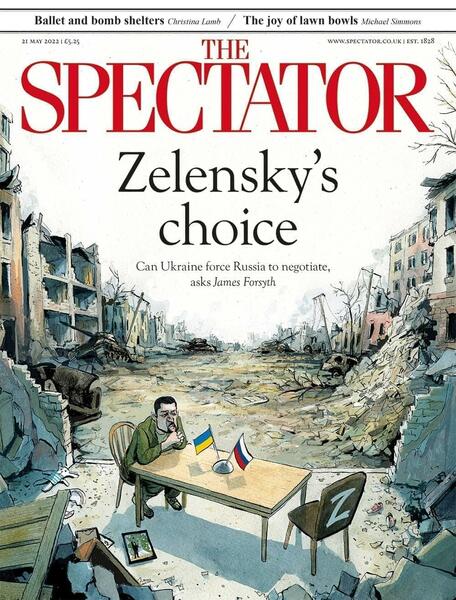 烏克蘭選擇和談或反攻？關鍵在俄羅斯全面停火（觀察者 The Spectator）