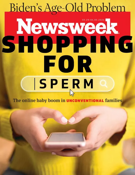 地下人工生殖猖獗 網路捐精問題多（新聞週刊 Newsweek）