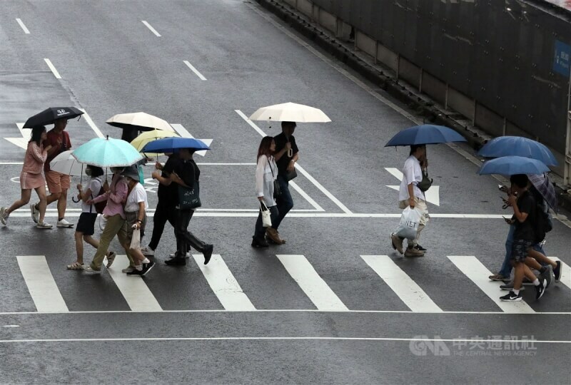 梅雨鋒面將來襲 6、7日都會下雨 