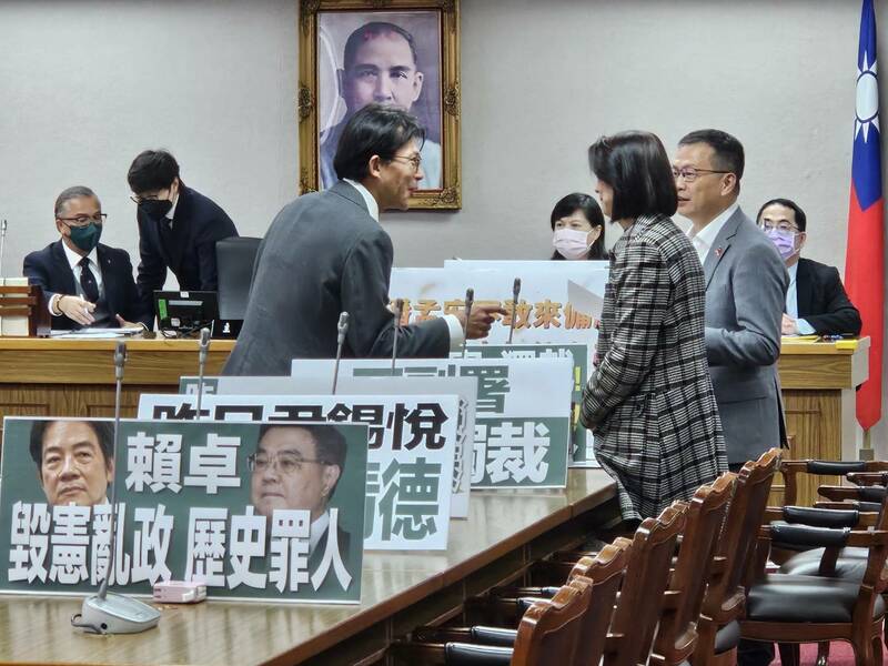 藍白要彈劾卓揆、賴總統 通過譴責潘孟安 