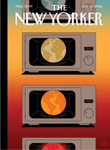 烤箱中的地球 畫作呈現暖化景象（紐約客 The NewYorker）