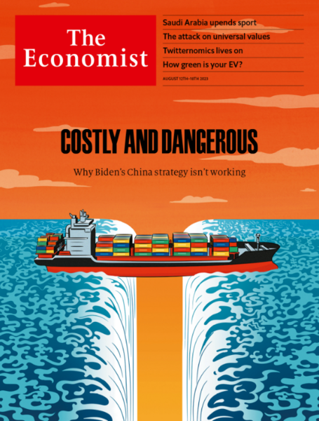 美國圍堵東方巨龍 中國地位難撼動（經濟學人 The Economist）