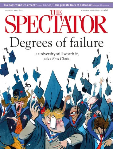 英國大學證書貶值 學歷主義不再吃香（觀察者 The Spectator）