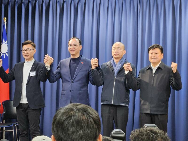 成功協調傅崐萁 韓、江搭檔選院長