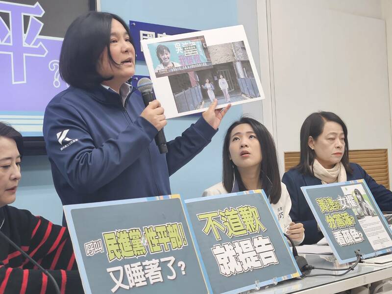 藍控汙衊女性穿著 陳玉珍要吳沛憶賠150萬