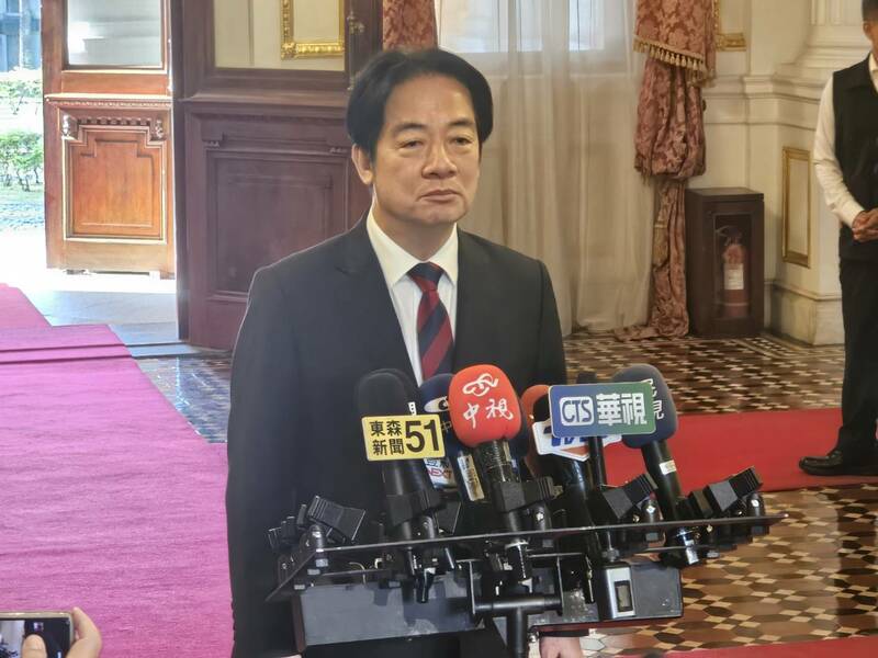 憂在野黨封殺國防預算 賴：應交付委員會審查