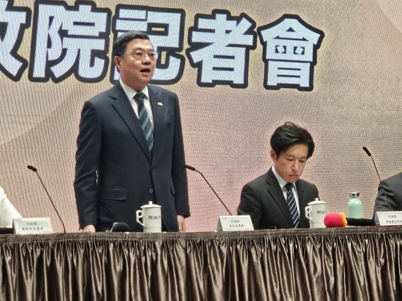 卓揆：不副署財劃法 若有意見請倒閣