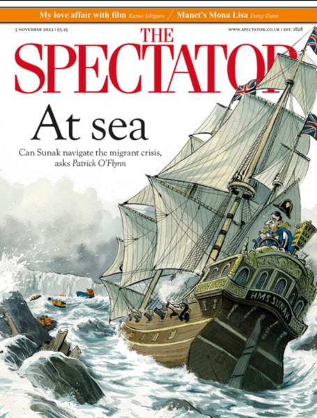 非法移民紛入境英國 成新首相難題（The Spectator 觀察者）