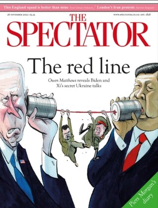 忌憚制裁與核戰 中國對俄羅斯態度搖擺 （觀察者 The Spectator）