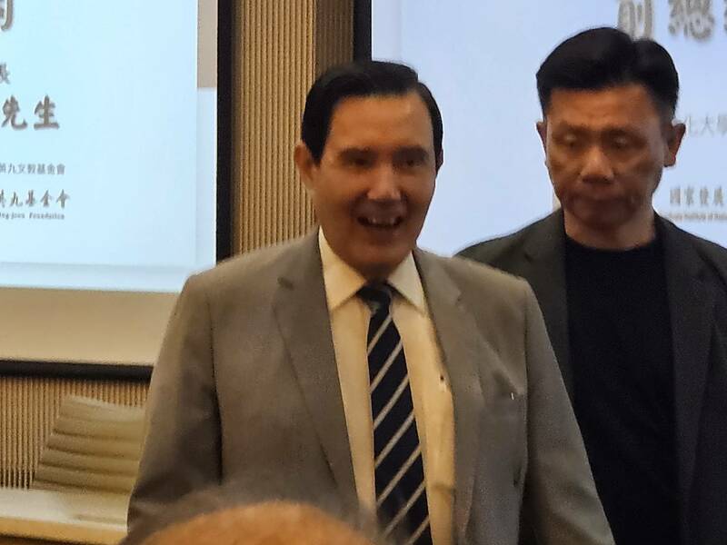 前總統馬英九20日出席賴政府執政一周年研討會,給賴清德總統3點建議。(Photo by 呂翔禾/台灣醒報)