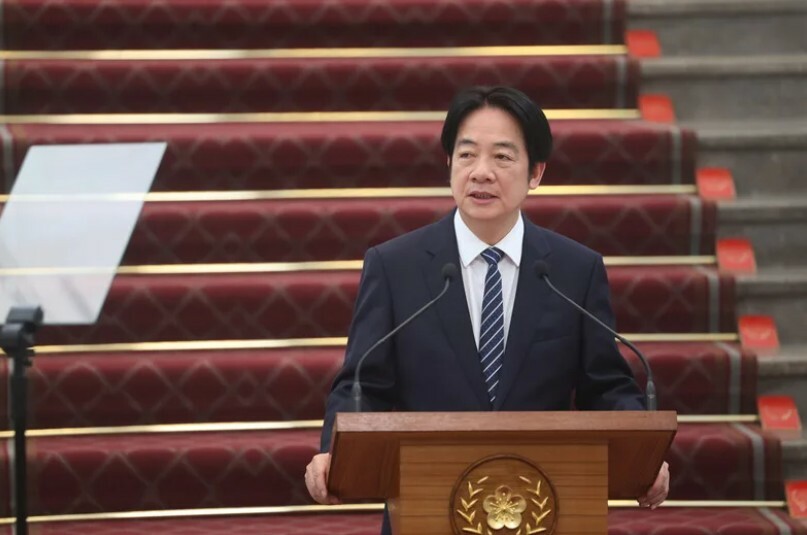 賴清德20日回應媒體提問時表示,只要對等、尊嚴,台灣很樂意與中國進行交流合作。(中央社)