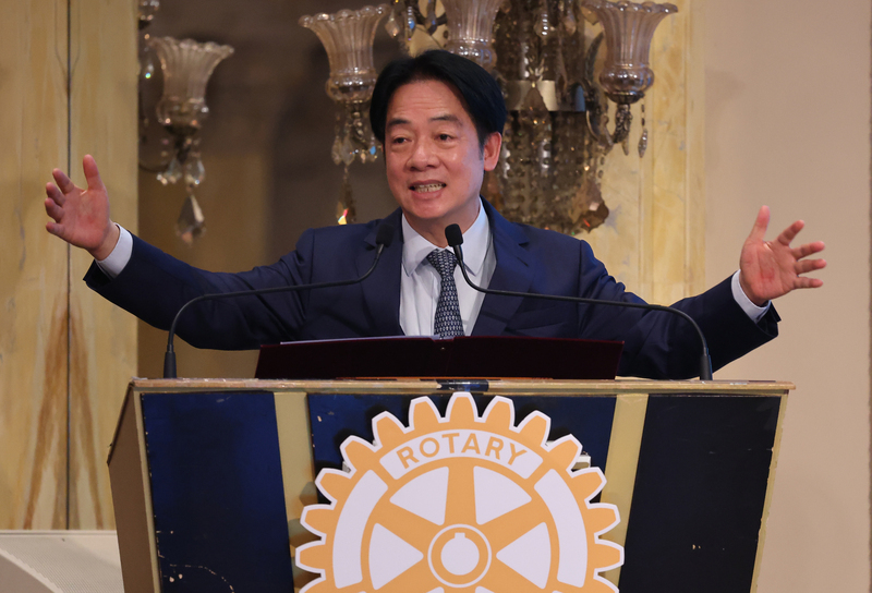總統賴清德(圖)22日啟動「團結國家十講」,賴總統指出,今天的第一講是「國家」,因為國家興亡匹夫有責、覆巢之下無完卵。(中央社)