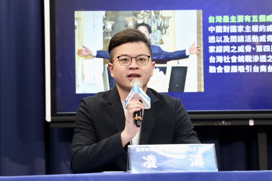 針對媒體報導國民黨將妥協撥補台電,國民黨智庫副執行長凌濤10日澄清,撥補台電預算絕不退讓。(國民黨提供)