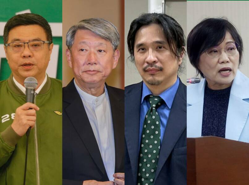 近日大罷免失利下,多位內閣官員因爭議、失言紀錄多,遭點名應該下台。(中央社資料照彙整)