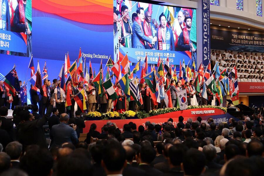 世界福音派聯盟大會於韓國首爾盛大舉辦,來自124個國家的850名代表共同探討全球基督教發展。(Photo from The World Evangelical Alliance)